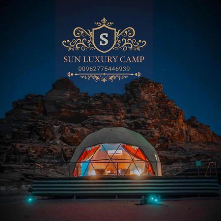Sun Luxury Camp &Tour Lejlighed Wadi Rum Eksteriør billede