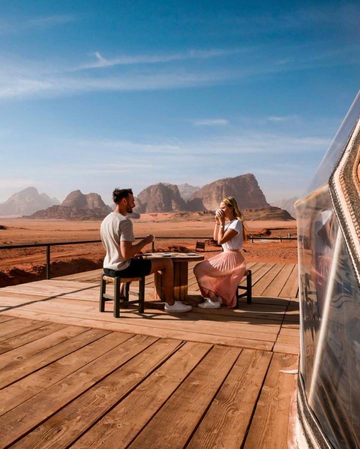 Sun Luxury Camp &Tour Lejlighed Wadi Rum Eksteriør billede