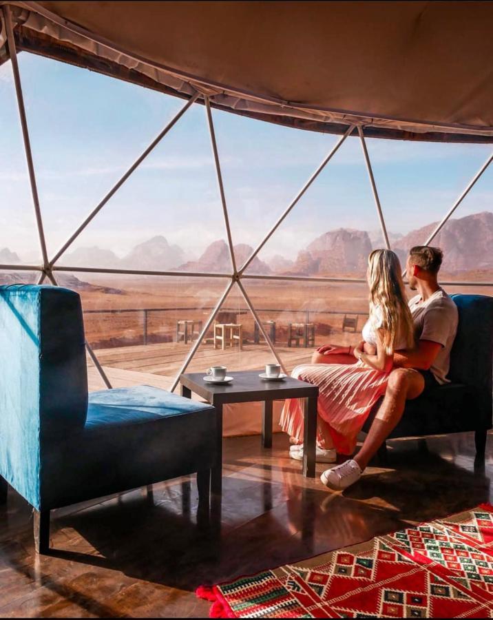 Sun Luxury Camp &Tour Lejlighed Wadi Rum Eksteriør billede