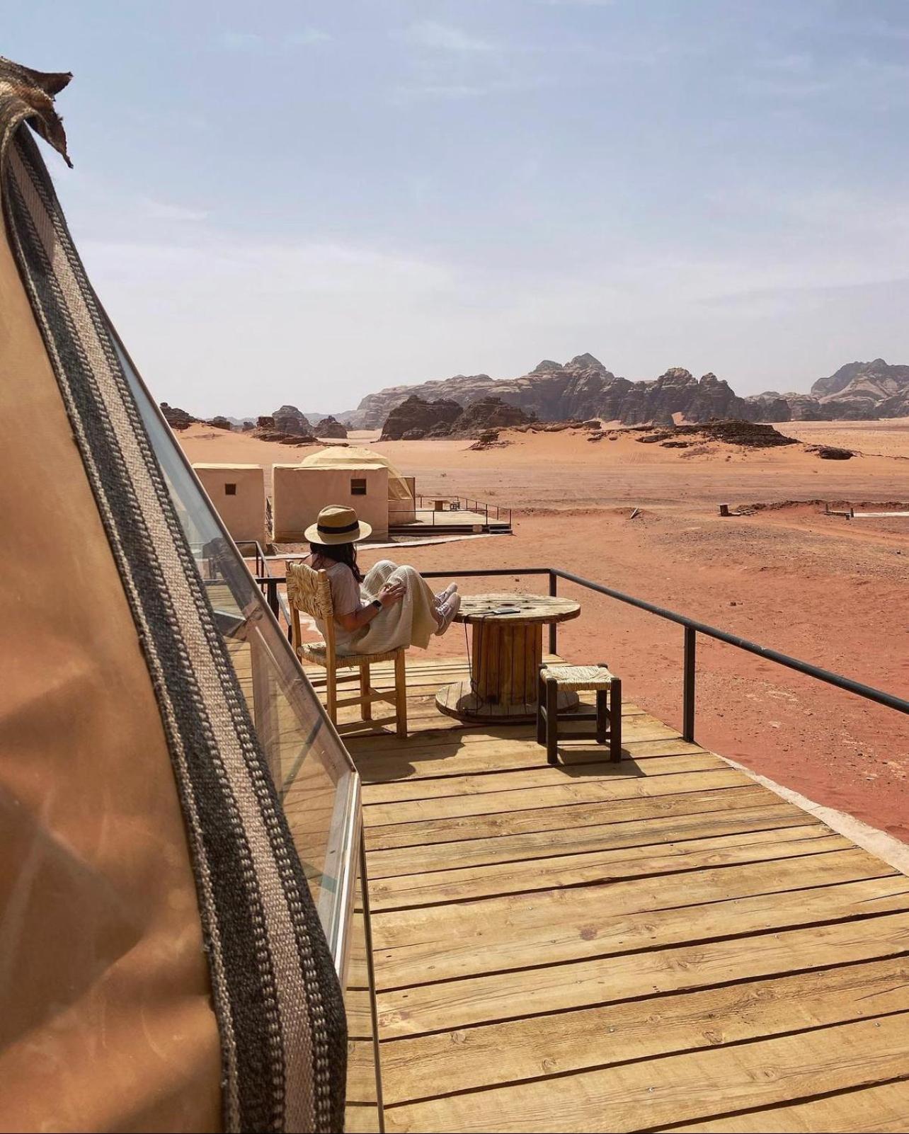 Sun Luxury Camp &Tour Lejlighed Wadi Rum Eksteriør billede